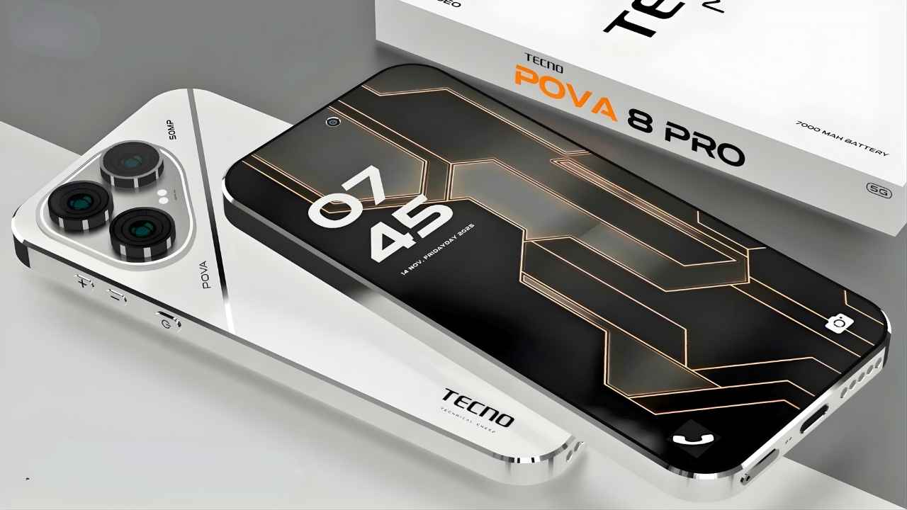 Tecno POVA 8 Pro 5G: potencia Dimensity 7400 Ultra y batería de 7000mAh